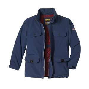 Atlas For Men Mens Water Repellent Outdoor Parka / Navy